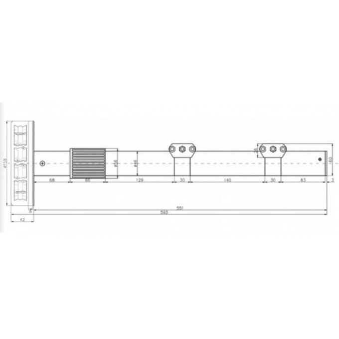 Girofar motocicleta 12 LED-uri